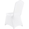 image:imageVEVOR Chair Covers Polyester Spandex Chair Cover Stretch Slipcovers for Wedding Party Dining Banquet FlatFront Chair Covers Whitea 53PCSWhiteb
