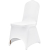 image:imageVEVOR Chair Covers Polyester Spandex Chair Cover Stretch Slipcovers for Wedding Party Dining Banquet FlatFront Chair Covers Whitea 53PCSWhiteb