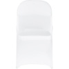 image:imageVEVOR Chair Covers Polyester Spandex Chair Cover Stretch Slipcovers for Wedding Party Dining Banquet FlatFront Chair Covers Whitea 53PCSWhitec