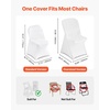 image:imageVEVOR Chair Covers Polyester Spandex Chair Cover Stretch Slipcovers for Wedding Party Dining Banquet FlatFront Chair Covers Whitea 53PCSWhitecxl