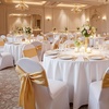 image:imageVEVOR Chair Covers Polyester Spandex Chair Cover Stretch Slipcovers for Wedding Party Dining Banquet FlatFront Chair Covers Whitea 53PCSWhitecxl