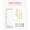 image:imageVEVOR Coat Rack Freestanding Coats Tree Stand with Stable Marble Base amp 6 Hooks Free Standing Hall Coat Rack for Entryway Bedroom Office Living Room Modern Clothes Hanger for Coats Hats Bags7Shaped