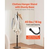 image:imageVEVOR Coat Rack Freestanding Coats Tree Stand with Stable Marble Base amp 6 Hooks Free Standing Hall Coat Rack for Entryway Bedroom Office Living Room Modern Clothes Hanger for Coats Hats BagsHook