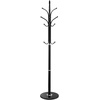 image:imageVEVOR Coat Rack Freestanding Coats Tree Stand with Stable Marble Base amp 6 Hooks Free Standing Hall Coat Rack for Entryway Bedroom Office Living Room Modern Clothes Hanger for Coats Hats BagsHook