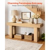 image:imageVEVOR Console Table 63 Inch Entryway Table with Storage Wooden Rectangle Hallway Table Narrow Sofa Table Behind The Couch Console Tables for Entryway Hallway Living Room NaturalNatural
