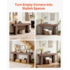 image:imageVEVOR Console Table 63 Inch Entryway Table with Storage Wooden Rectangle Hallway Table Narrow Sofa Table Behind The Couch Console Tables for Entryway Hallway Living Room NaturalBrown
