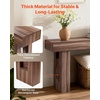 image:imageVEVOR Console Table 63 Inch Entryway Table with Storage Wooden Rectangle Hallway Table Narrow Sofa Table Behind The Couch Console Tables for Entryway Hallway Living Room NaturalBrown