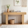 image:imageVEVOR Console Table 63 Inch Entryway Table with Storage Wooden Rectangle Hallway Table Narrow Sofa Table Behind The Couch Console Tables for Entryway Hallway Living Room NaturalNatural