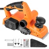 image:imageVEVOR Electric Hand Planer 314Inch Cut Width 7Amp 14500 RPM Corded Power Handheld Planer for Wood with Adjustable Cut Depth 2 Blades for Woodworking Wood Chamfer DIY Smooth Finish Carpentry