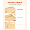 image:imageVEVOR Montessori Weaning Table and Chair Set Wooden Kids Table and Chair Set for Toddlers 15 Step Stool with Whiteboard and 3 Heights Adjustable Easy to Clean for Eating Drawing Reading PlayingNatural