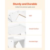 image:imageVEVOR Montessori Weaning Table and Chair Set Wooden Kids Table and Chair Set for Toddlers 15 Step Stool with Whiteboard and 3 Heights Adjustable Easy to Clean for Eating Drawing Reading PlayingWhite