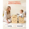 image:imageVEVOR Montessori Weaning Table and Chair Set Wooden Kids Table and Chair Set for Toddlers 15 Step Stool with Whiteboard and 3 Heights Adjustable Easy to Clean for Eating Drawing Reading PlayingNatural Wood