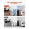 image:imageVEVOR Movable 5 Gallon Water Jug Holder Double Rows 3 or 5 Gallon Water Bottle Holder for 6 Bottles Heavy Duty Jug Rack Organizer with Lockable Casters amp Handle Foldable for Kitchen Office BlackBlack
