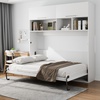 image:imageVEVOR Murphy Bed Kit Twin Size Deluxe DIY Wall Bed Mechanical Hardware Kit Pneumatic Lever Heavy Duty Bed Frame Support Folding Cabinet Wall Bed Space Saving Design for Guestroom Easy to BuildFull