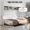 image:imageVEVOR Murphy Bed Kit Twin Size Deluxe DIY Wall Bed Mechanical Hardware Kit Pneumatic Lever Heavy Duty Bed Frame Support Folding Cabinet Wall Bed Space Saving Design for Guestroom Easy to BuildQueen Size