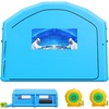 image:imageVEVOR Inflatable Paint Booth 23 x 13 x 9 ft Portable Spray Booth with 480W750W Blowers and Large Filter Cotton Arched Roof Blow Up Painting Tent for MidSize Pickup Truck Large Furniture Blue