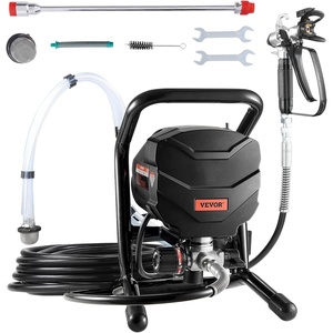 image:imageVEVOR 950W Stand Airless Paint Sprayer 3000PSI High Efficiency Electric Airless Sprayer Handheld Paint Sprayers for Home Interior and Exterior Furniture and Fences Fine and Even Painting Effect650W Stand Airless Paint Sprayer