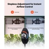 image:imageVEVOR 4 Air Filtration Kit 180 CFM Inline Duct Fan with Speed Controller Carbon Filter amp Ducting Ventilation System for Heating Cooling Booster Grow Tents Hydroponics4 Fan  Air Filtration Kit