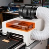 image:imageVEVOR 4 Air Filtration Kit 180 CFM Inline Duct Fan with Speed Controller Carbon Filter amp Ducting Ventilation System for Heating Cooling Booster Grow Tents Hydroponics8 Inline Fan