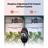 image:imageVEVOR 4 Air Filtration Kit 180 CFM Inline Duct Fan with Speed Controller Carbon Filter amp Ducting Ventilation System for Heating Cooling Booster Grow Tents Hydroponics6 Fan  Air Filtration Kit