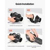 image:imageVEVOR 4 Air Filtration Kit 180 CFM Inline Duct Fan with Speed Controller Carbon Filter amp Ducting Ventilation System for Heating Cooling Booster Grow Tents Hydroponics4 Inline Fan