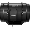 image:imageVEVOR 4 Air Filtration Kit 180 CFM Inline Duct Fan with Speed Controller Carbon Filter amp Ducting Ventilation System for Heating Cooling Booster Grow Tents Hydroponics8 Inline Fan