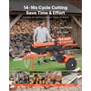 image:imageVEVOR Electric Log Splitter 65 Tons Electric Wood Splitter 1500W 15 Amp Motor Portable Firewood Splitting Machine with 6 Wheels Wood Splitters for Forestry Harvesting Efficient amp Secure30 Tons