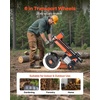 image:imageVEVOR Electric Log Splitter 65 Tons Electric Wood Splitter 1500W 15 Amp Motor Portable Firewood Splitting Machine with 6 Wheels Wood Splitters for Forestry Harvesting Efficient amp Secure65 Tons