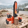 image:imageVEVOR Electric Log Splitter 65 Tons Electric Wood Splitter 1500W 15 Amp Motor Portable Firewood Splitting Machine with 6 Wheels Wood Splitters for Forestry Harvesting Efficient amp Secure30 Tons