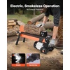 image:imageVEVOR Electric Log Splitter 65 Tons Electric Wood Splitter 1500W 15 Amp Motor Portable Firewood Splitting Machine with 6 Wheels Wood Splitters for Forestry Harvesting Efficient amp Secure65 Tons
