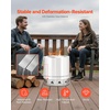 image:imageVEVOR Fire Pit Stand for Solo Stove Bonfire195 Inch Smokeless Fire Pit RingStainless Steel Fireplace Stove Support Frame Accessory Portable Outdoor Camping Holder Tools for Fireplace195 Inch