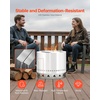 image:imageVEVOR Fire Pit Stand for Solo Stove Bonfire195 Inch Smokeless Fire Pit RingStainless Steel Fireplace Stove Support Frame Accessory Portable Outdoor Camping Holder Tools for Fireplace27 Inch