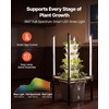 image:imageVEVOR Hydroponic Tower 50 Pods 10 Tiers Hydroponics Growing System Kit with App Control amp Casters Vertical Home Garden with 20L Water Tank amp Pump Planter for Indoor Herbs Fruits and VegetablesPro6 Tiers30 PodsWith Grow Light