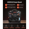 image:imageVEVOR Voltage Auto Converter Transformer 6000VA Heavy Duty Step UpDown Power Transformer 110V to 220V and 220V to 110V with 3 US Outlets 3 EU Outlets LCD Display Circuit Breaker Protection3000WAuto