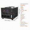 image:imageVEVOR Voltage Auto Converter Transformer 6000VA Heavy Duty Step UpDown Power Transformer 110V to 220V and 220V to 110V with 3 US Outlets 3 EU Outlets LCD Display Circuit Breaker Protection5000W