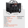 image:imageVEVOR Voltage Auto Converter Transformer 6000VA Heavy Duty Step UpDown Power Transformer 110V to 220V and 220V to 110V with 3 US Outlets 3 EU Outlets LCD Display Circuit Breaker Protection3000W