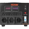 image:imageVEVOR Voltage Auto Converter Transformer 6000VA Heavy Duty Step UpDown Power Transformer 110V to 220V and 220V to 110V with 3 US Outlets 3 EU Outlets LCD Display Circuit Breaker Protection3000W