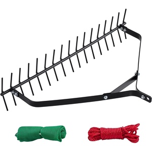 image:imageVEVOR 32 in Aquatic Weed Rake 63 in Double Sided Lake Weed Rake Lightweight Pond Weeds Cutter with 30ft Rope No Assembly Required Muck Lilypad Clearing Tool for Pond Lake Rivulet32in