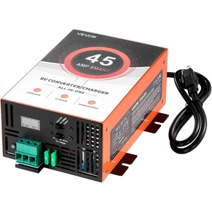 image:imageVEVOR RV Power Converter 100 Amp 110V AC to 12V DC RV Converter Battery Charger Multi Stage Smart Charging 13V to 165V Operating Range Compatible with Lithium amp Lead Acid Battery for Camper45