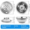 image:imagePolished 195 10 Lug Wheel Simulators Stainless Steel Bolt Kit Hubcap Kit Fit for 20052020 Ford F450F550 2WD Trunk Dually Wheel Cover Set16