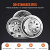 image:imagePolished 195 10 Lug Wheel Simulators Stainless Steel Bolt Kit Hubcap Kit Fit for 20052020 Ford F450F550 2WD Trunk Dually Wheel Cover Set16