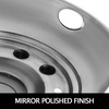image:imagePolished 195 10 Lug Wheel Simulators Stainless Steel Bolt Kit Hubcap Kit Fit for 20052020 Ford F450F550 2WD Trunk Dually Wheel Cover Set195