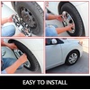 image:imagePolished 195 10 Lug Wheel Simulators Stainless Steel Bolt Kit Hubcap Kit Fit for 20052020 Ford F450F550 2WD Trunk Dually Wheel Cover Set195