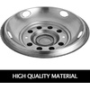 image:imagePolished 195 10 Lug Wheel Simulators Stainless Steel Bolt Kit Hubcap Kit Fit for 20052020 Ford F450F550 2WD Trunk Dually Wheel Cover Set195