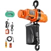 image:imageVEVOR 1100 lbs Electric Chain Hoist 20ft Lifting Height 120V 60Hz Single Phase Overhead Crane w 328ft Wireless amp 15ft Wired Remote Control Power Electric Hoist for Factories Warehouses Garages1100lbs 20ft