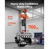 image:imageVEVOR 1100 lbs Electric Chain Hoist 20ft Lifting Height 120V 60Hz Single Phase Overhead Crane w 328ft Wireless amp 15ft Wired Remote Control Power Electric Hoist for Factories Warehouses Garages1100lbs 20ft