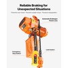 image:imageVEVOR 1100 lbs Electric Chain Hoist 20ft Lifting Height 120V 60Hz Single Phase Overhead Crane w 328ft Wireless amp 15ft Wired Remote Control Power Electric Hoist for Factories Warehouses Garages2200lbs 20FT