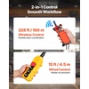 image:imageVEVOR 1100 lbs Electric Chain Hoist 20ft Lifting Height 120V 60Hz Single Phase Overhead Crane w 328ft Wireless amp 15ft Wired Remote Control Power Electric Hoist for Factories Warehouses Garages2200lbs 20FT
