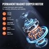 image:imageVEVOR 13500 lb Electric Truck Winch 12V DC 38 in x 80 ft Synthetic Rope Aluminum Fairlead Wireless amp Wired Remote Control 13500 lbs IP55 Waterproof Towing for Off Road Jeep SUV Boat6000 LBS
