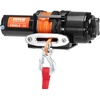 image:imageVEVOR 13500 lb Electric Truck Winch 12V DC 38 in x 80 ft Synthetic Rope Aluminum Fairlead Wireless amp Wired Remote Control 13500 lbs IP55 Waterproof Towing for Off Road Jeep SUV Boat4500 LBS